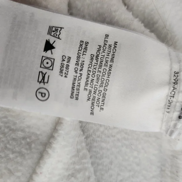 Columbia White Fleece Jacket - Picture 6 of 6